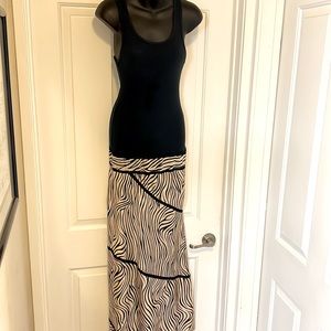 Safari tank maxi dress